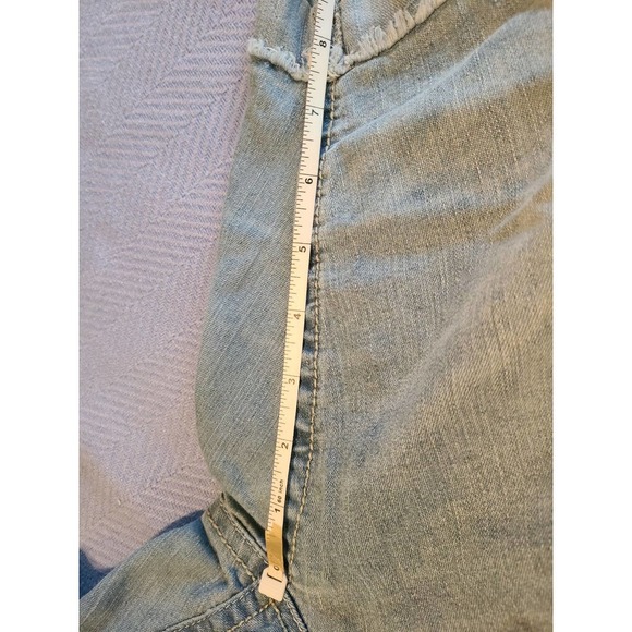 Maternity Bermuda Shorts Women's 28 Denim Pull On Regular Fit 5-Pockets (P6) - Picture 9 of 10